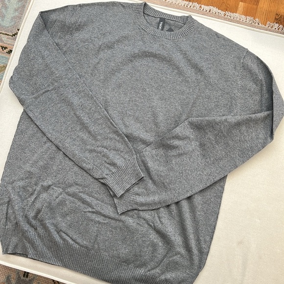 Men’s Vuori Fluent Sweater Grey Size L - Picture 6 of 6